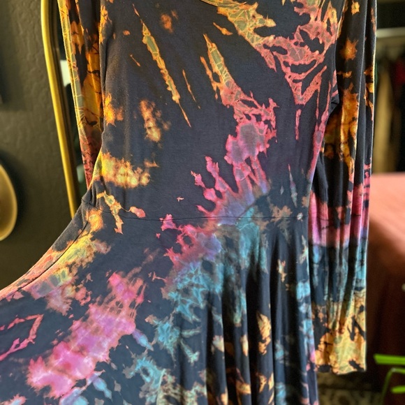 Vintage Tie dye dress - Picture 6 of 9